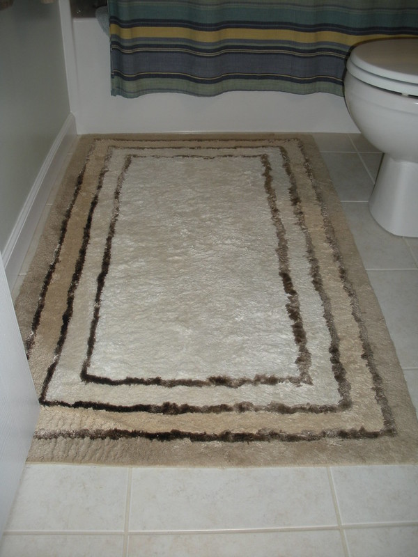 Carpet In The Bathroom, How To Use Bathroom Rugs