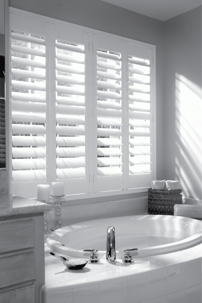 Creative Window Treatment Inspiration, Can You Put Shutters In A Bathroom