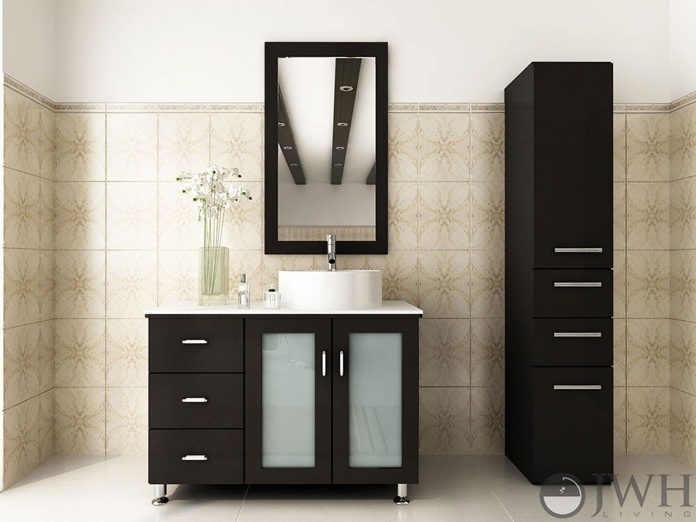 10 Bathroom Vanity Ideas To Jump Start, Small Bathroom Vanity With Vessel Sink