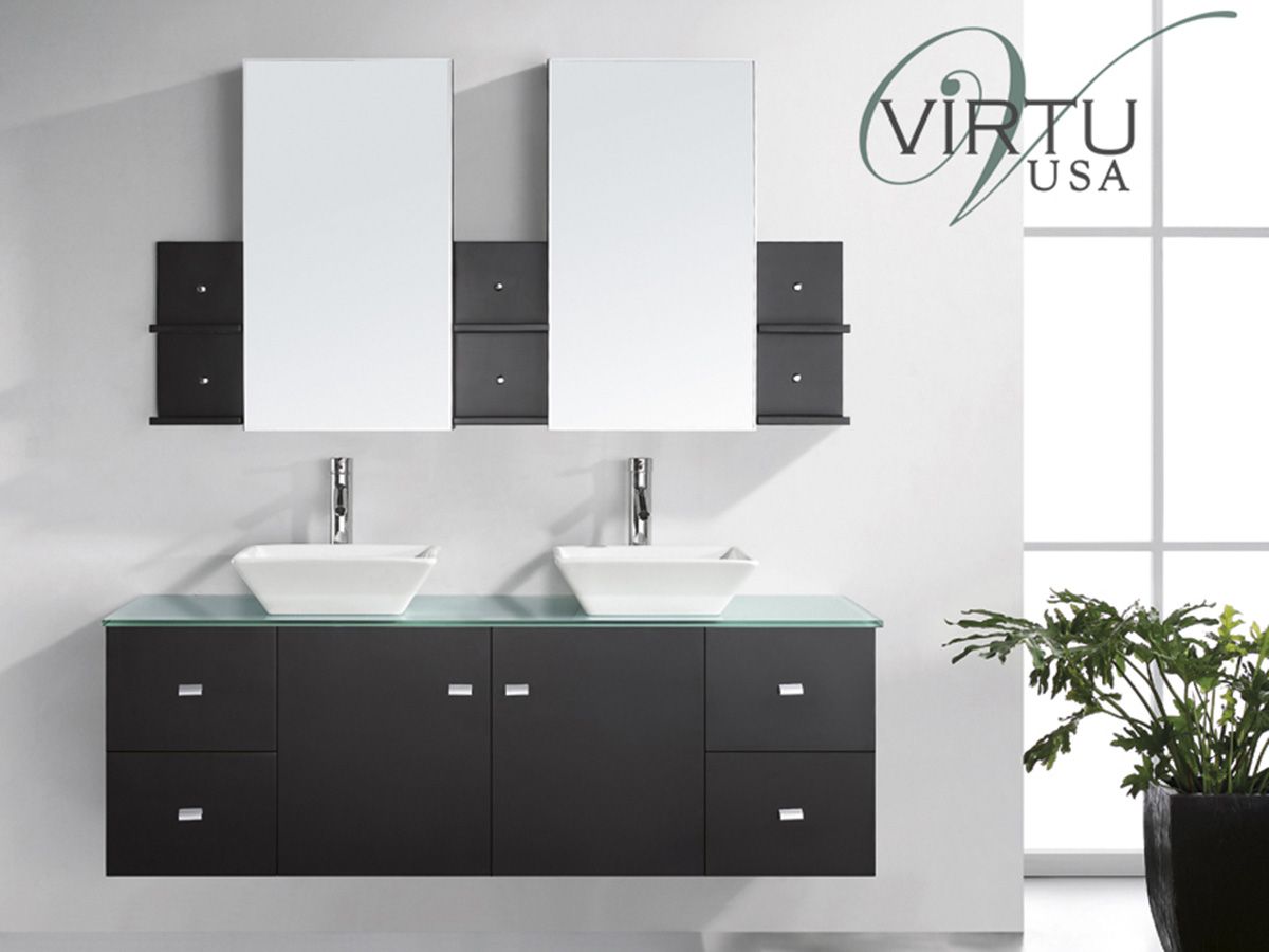 clarissa double sink vanity glass top bathroom vanity buying guide