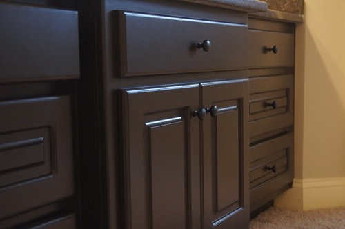Update Your Bathroom Cabinets For Under 70, How To Refinish A Bathroom Vanity Cabinet